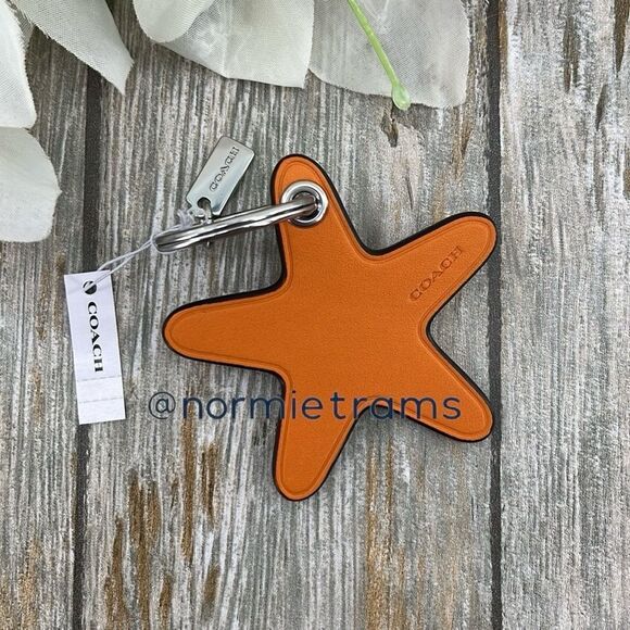 Coach Star Bag Charm Keychain Purse - Picture 1 of 6